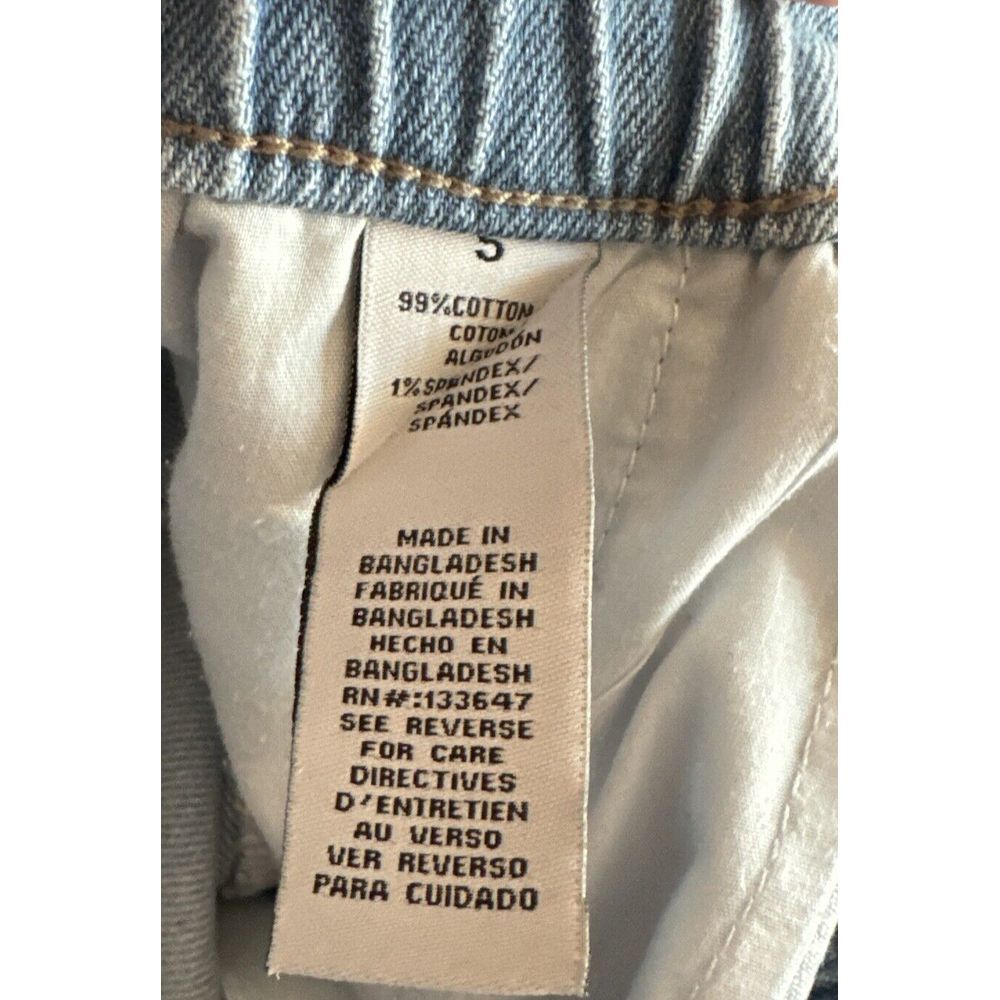 Celebrity Pink Paperbag Jean Shorts High Rise Comfy Boyfriend Fit Raw Hem Small - Picture 12 of 13